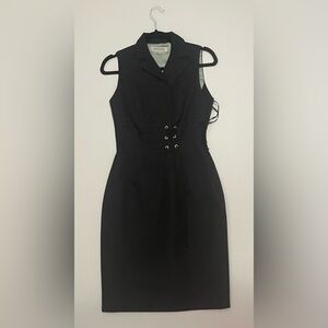 Kay Unger black short length dress